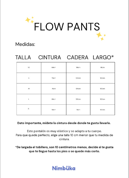 Pantalón flow• Berenjena