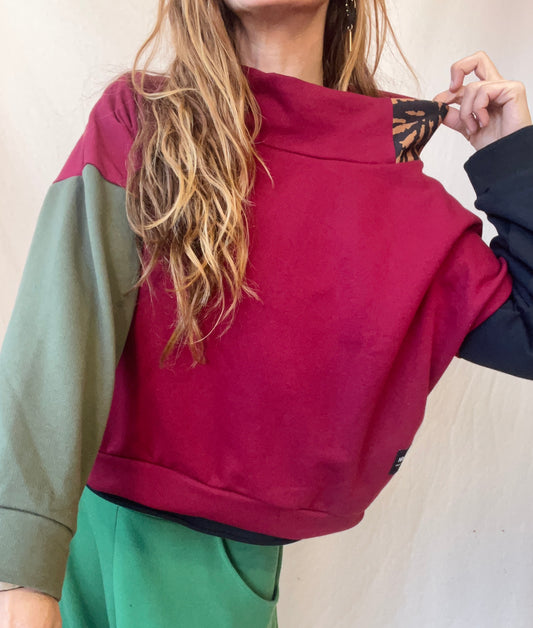 Jersey Granate/caqui