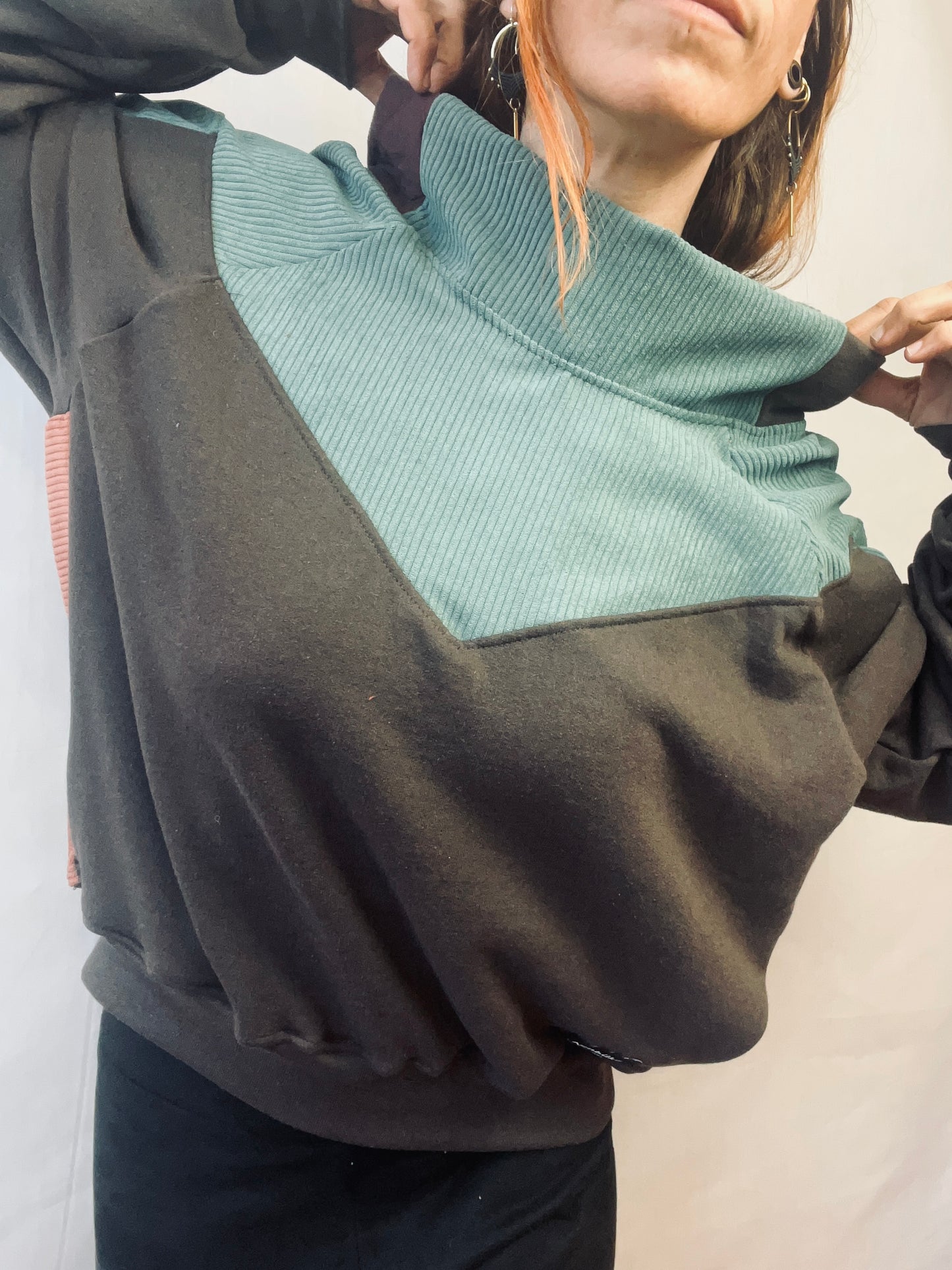 Sudadera Pana Verde caqui Talla L