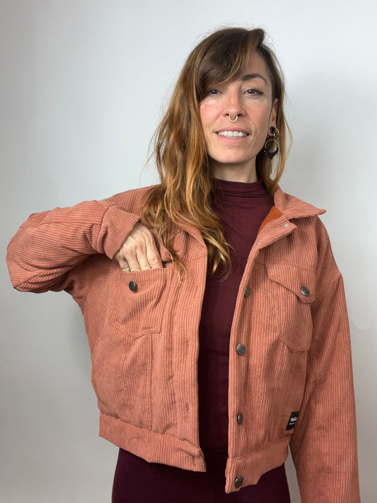 Chaqueta de pana tierra customizable