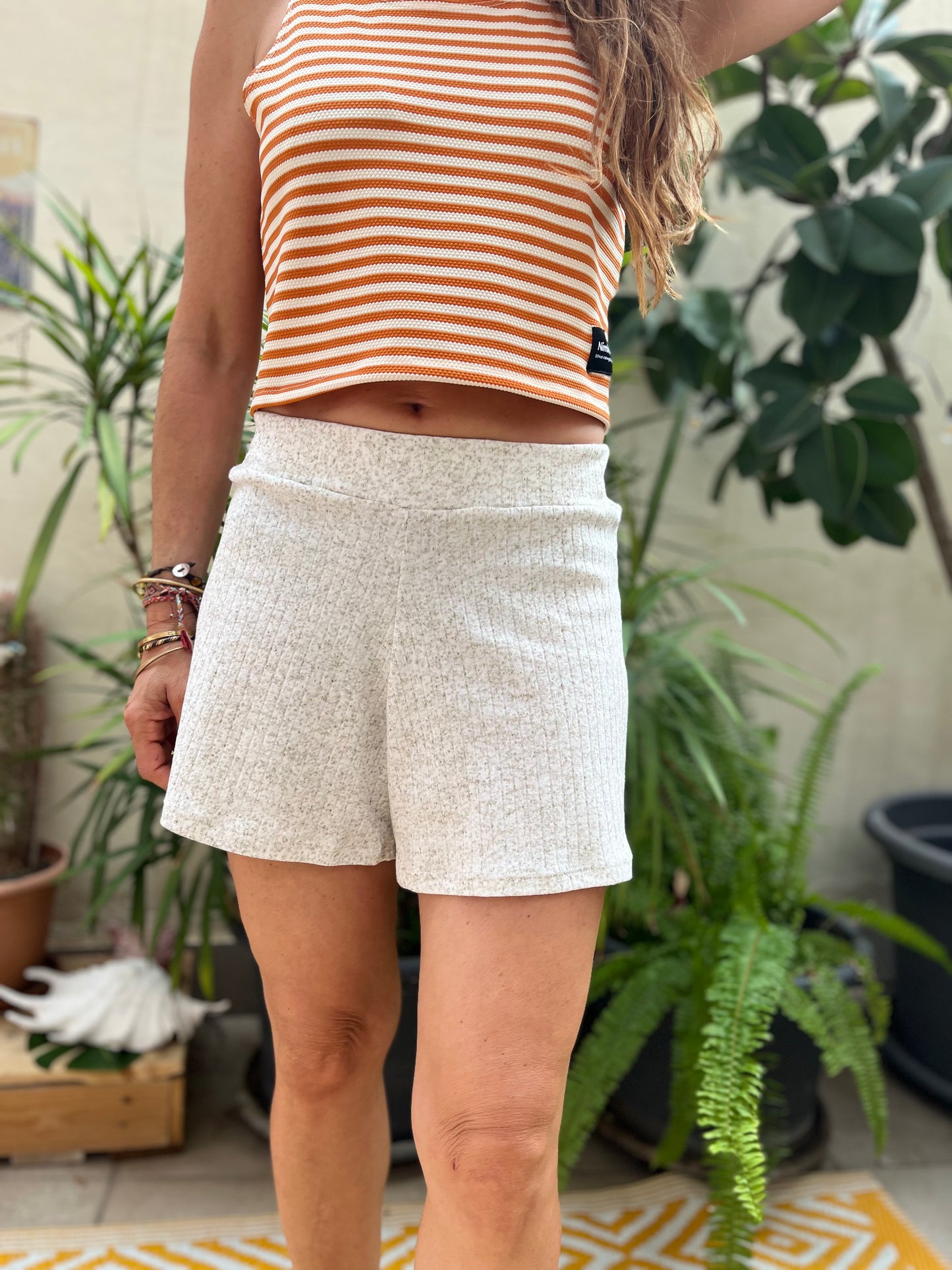 Magic pant Corto Crudo