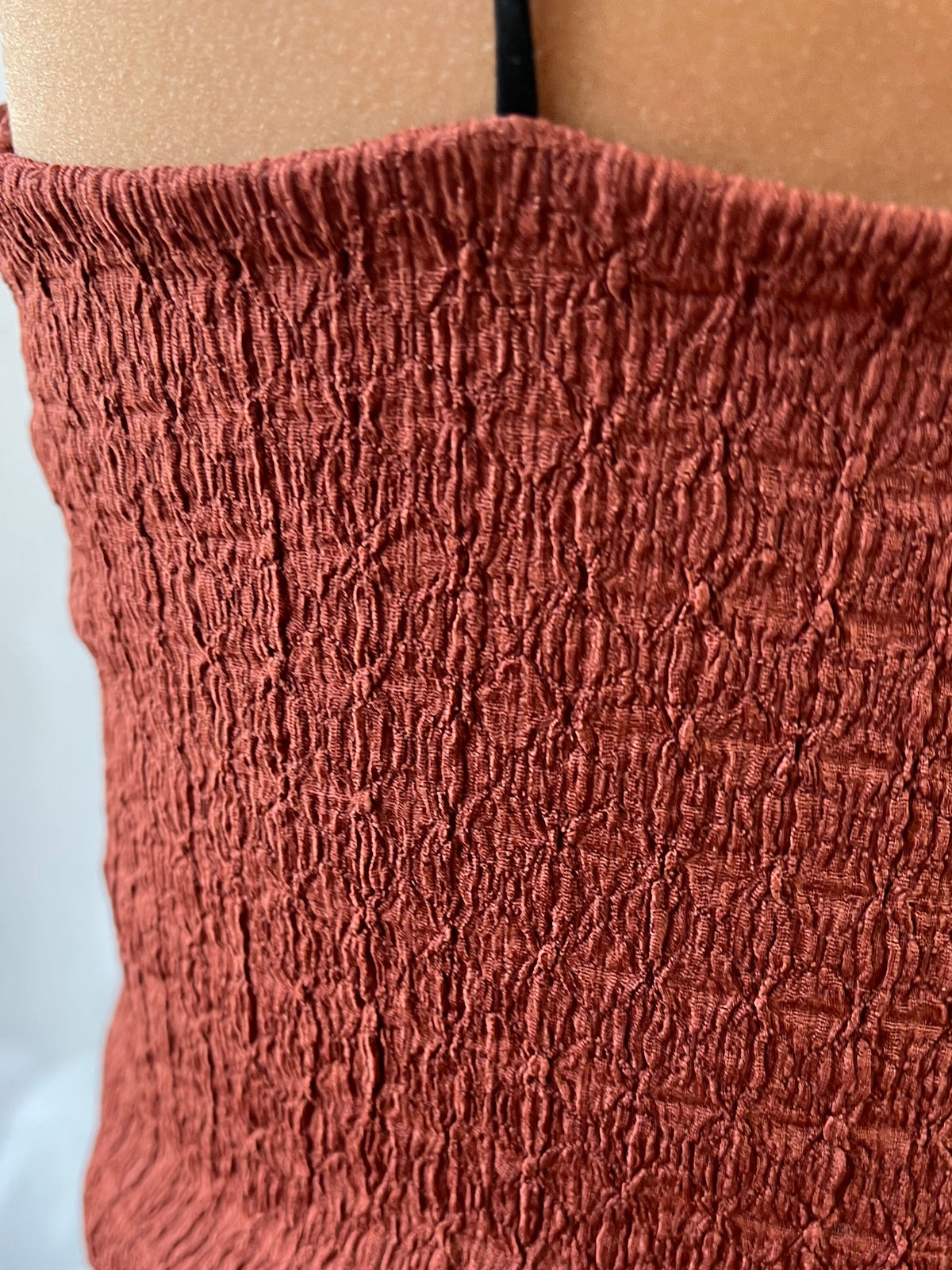 Vestido terracota