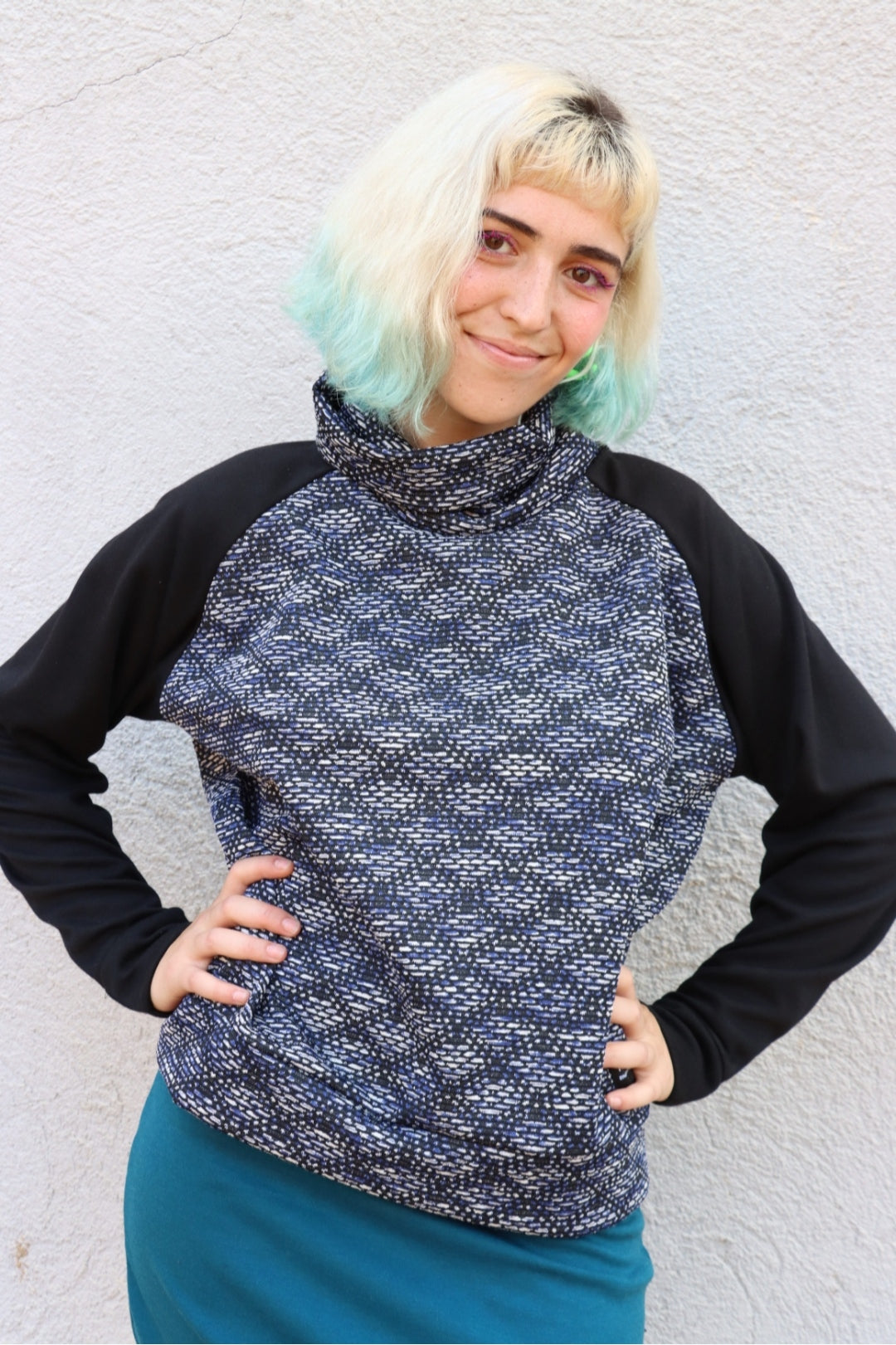 Sudadera blue/Black