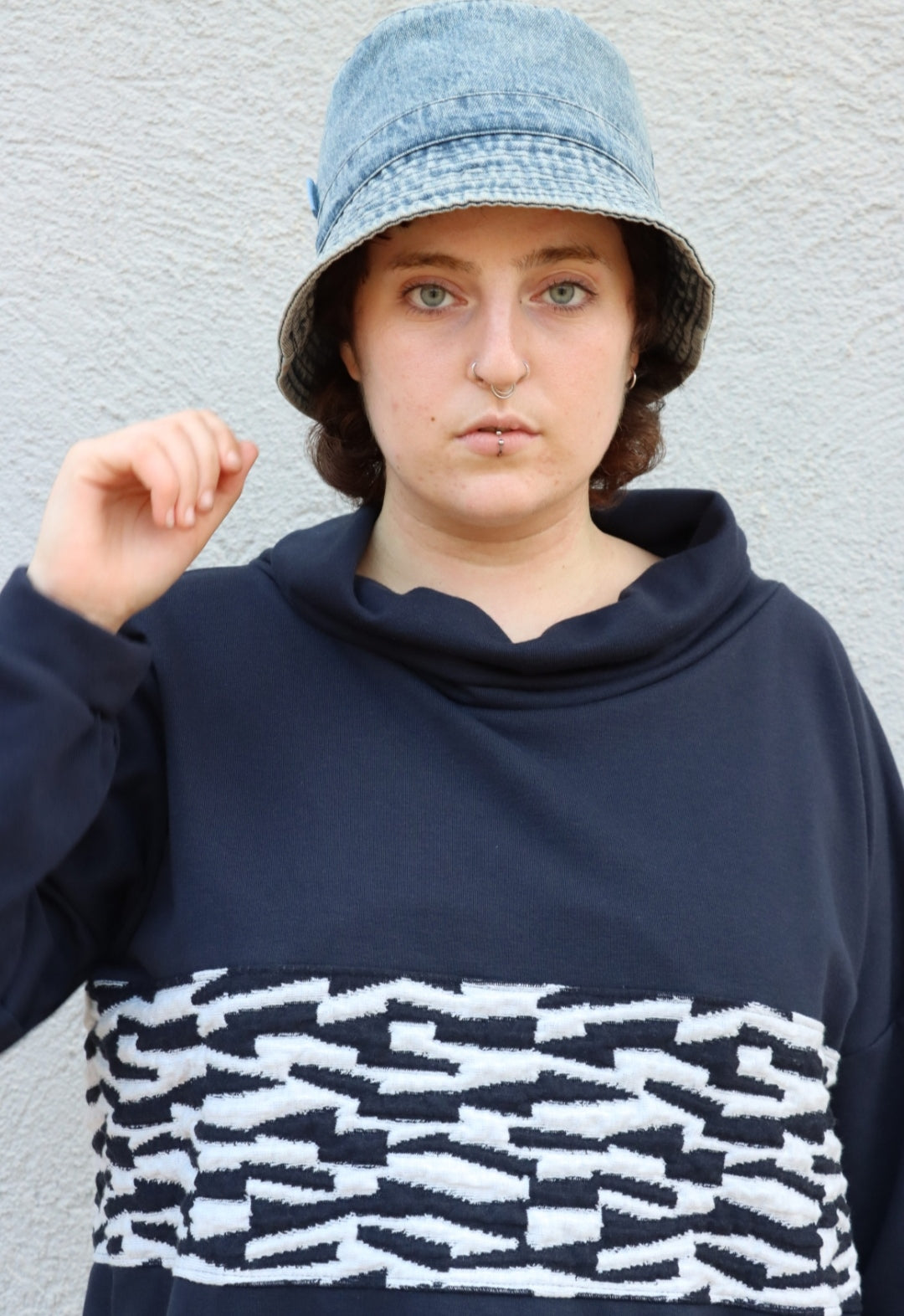 Sudadera Marino flash minimal