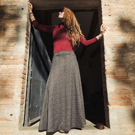 Falda Larga espiga