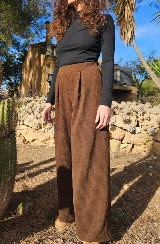 Pantalón de pana chocolate