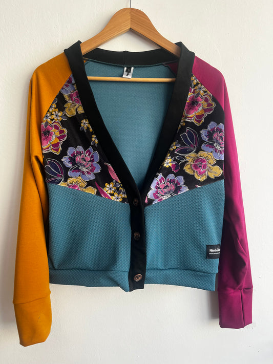 Chaqueta Upcycling powerflowers