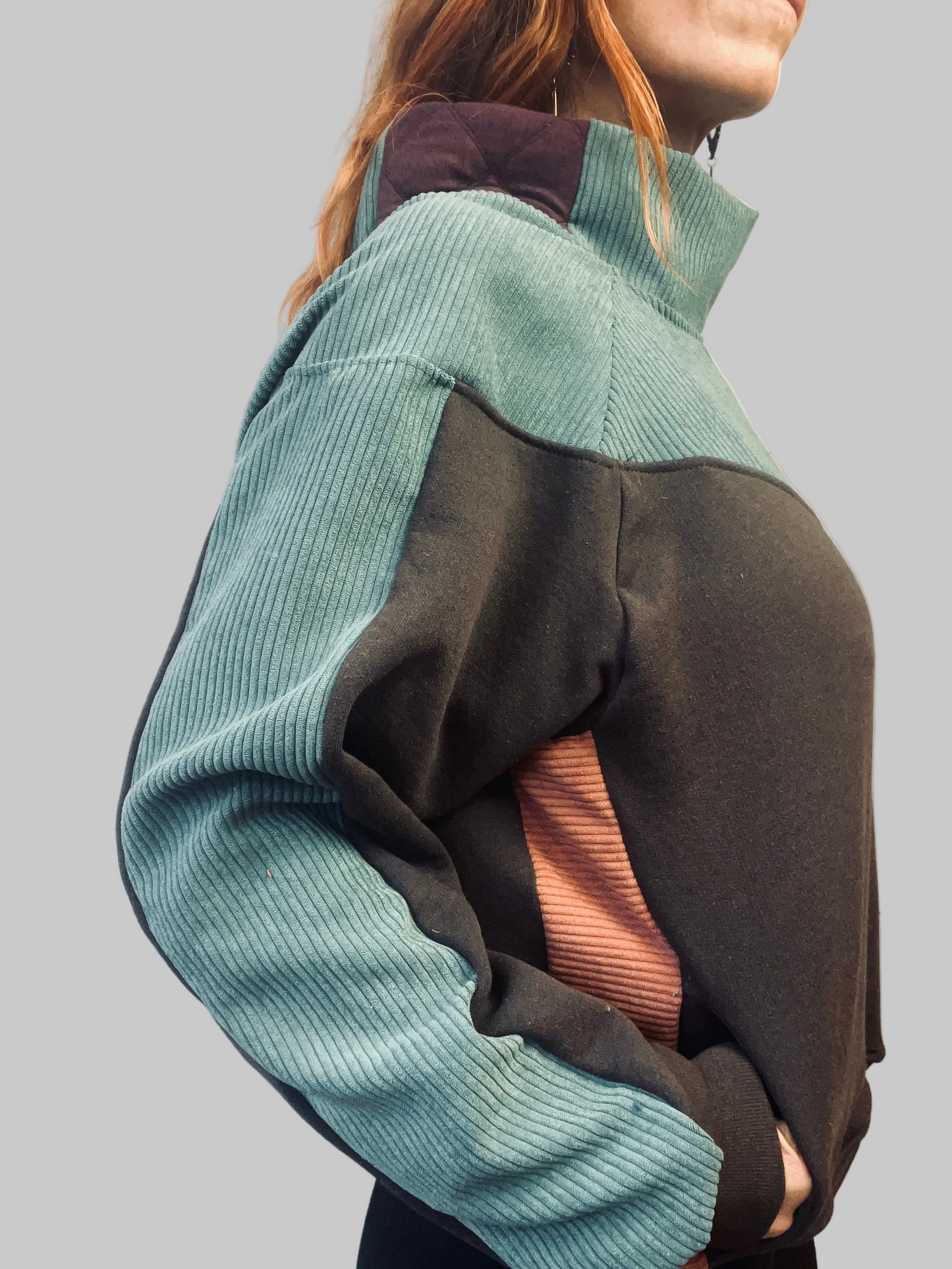 Sudadera Pana Verde caqui Talla L