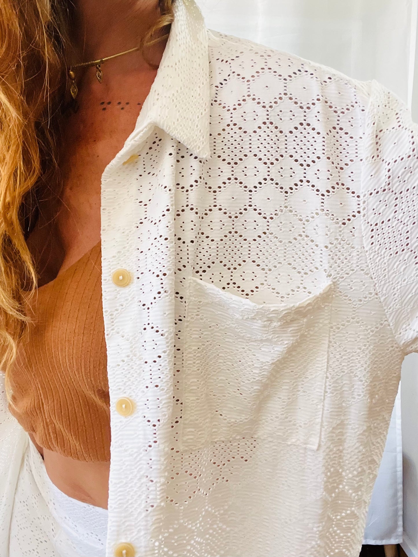 Camisa Kimono Mediterránea