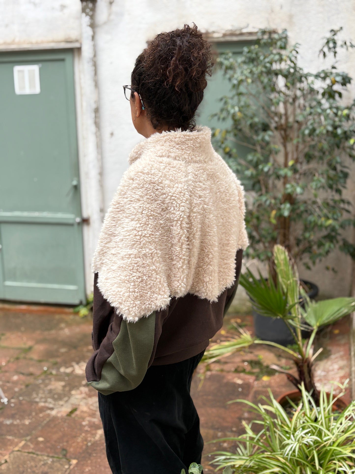 "Caliu" fleece sweatshirt