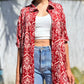 Camisa etnic red