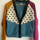 Chaqueta Upcycling geometric