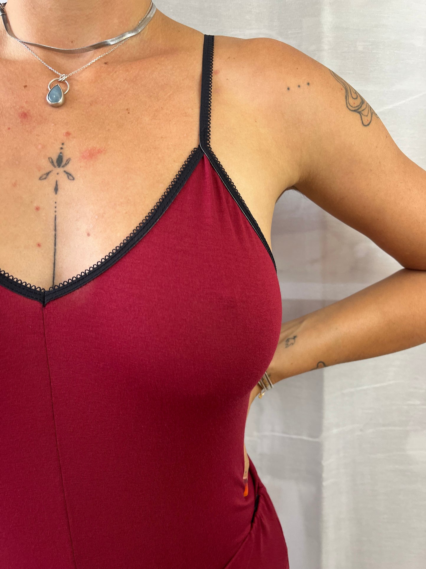 Cami flow- color vino✨
