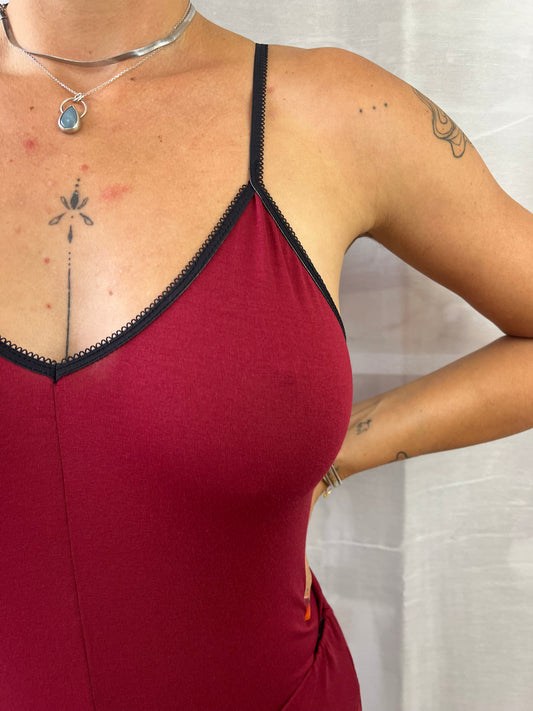 Cami flow- color vino✨