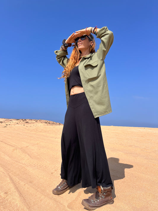 Norte · Sobrecamisa Caqui