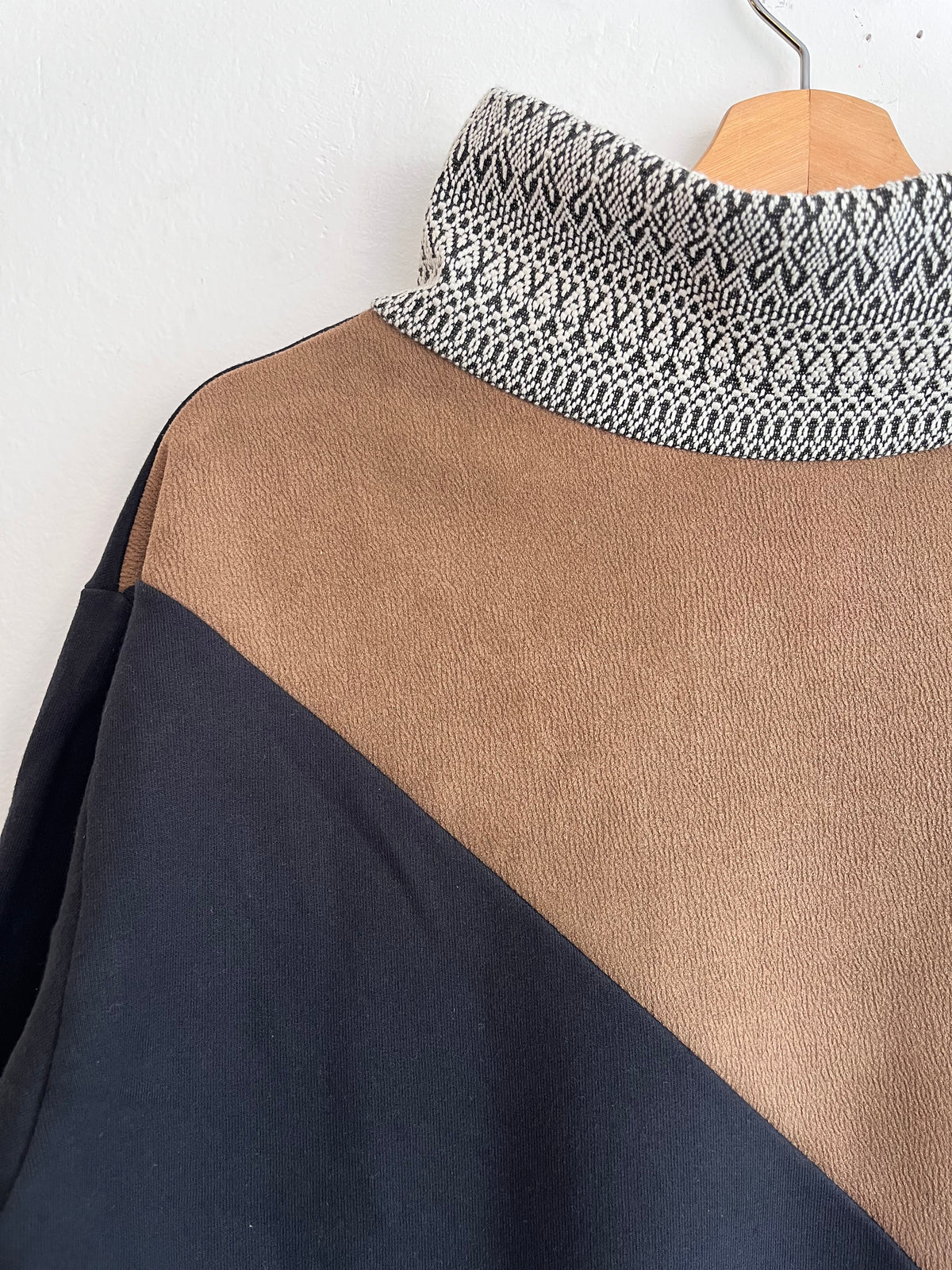 Sudadera Reversible upcycling