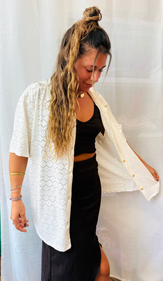 Camisa Kimono Mediterránea