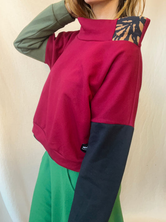 Jersey Granate/caqui