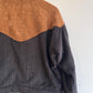 Chaqueta Pana negra