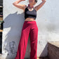 Magic pant dark red