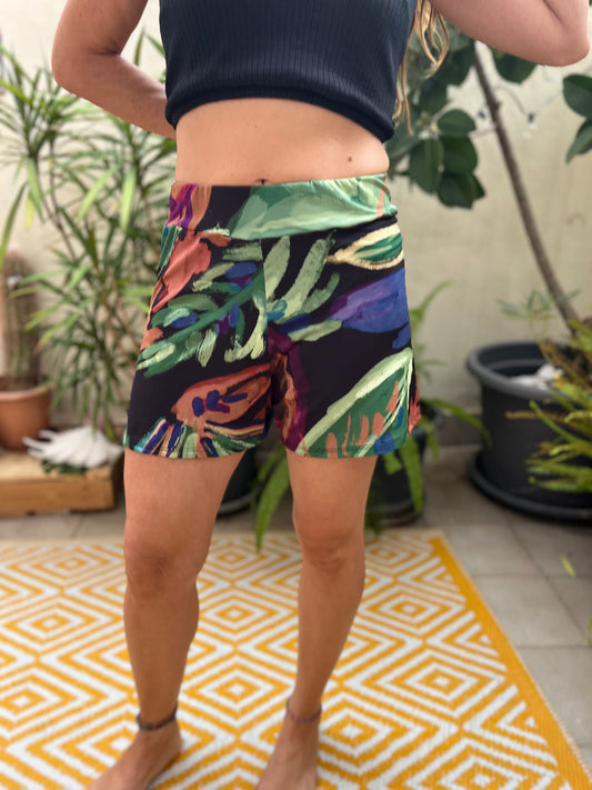 Magic pant Corto tropical