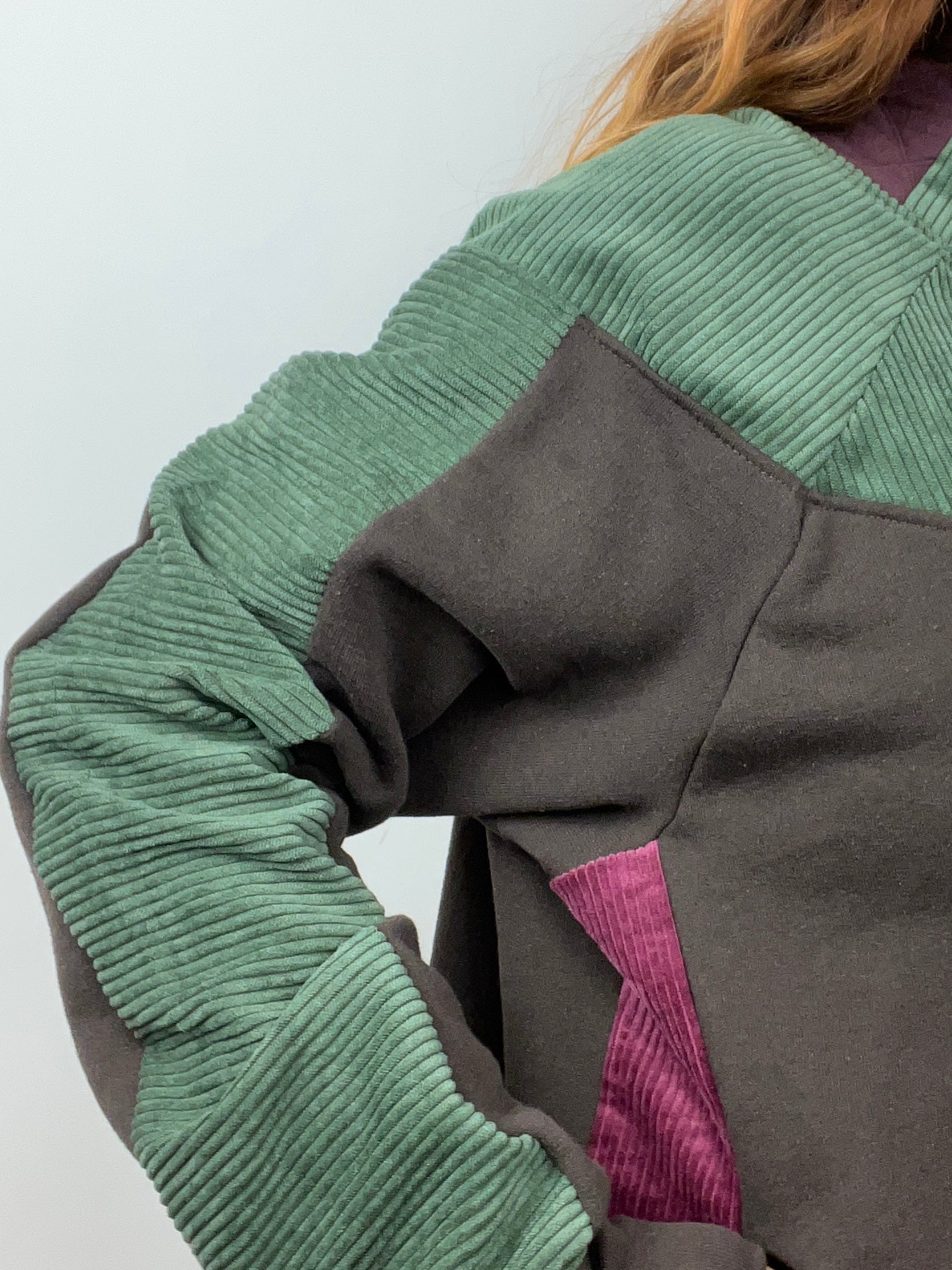 Sudadera Pana Verde caqui Talla L