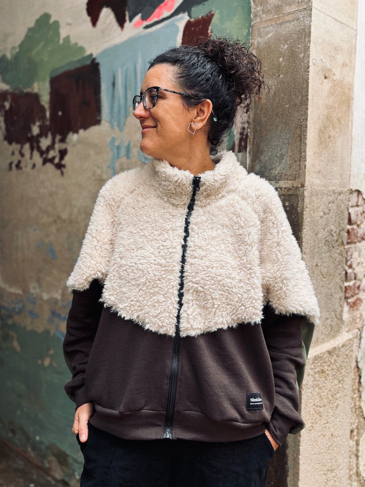 "Caliu" fleece sweatshirt