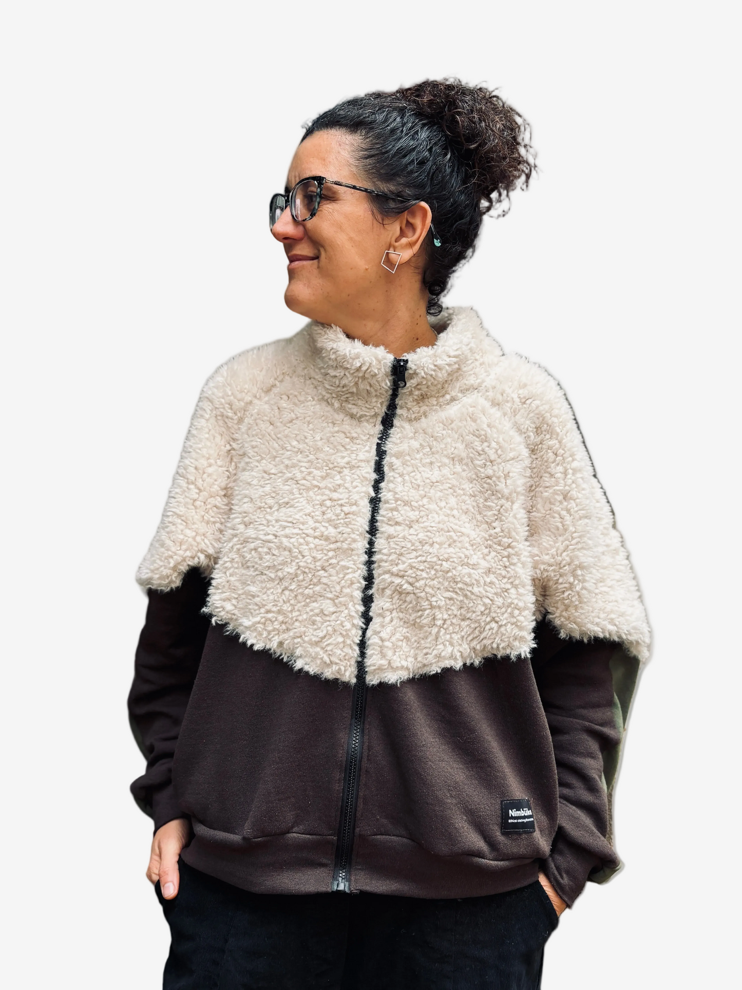 "Caliu" fleece sweatshirt