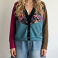 Chaqueta Upcycling flowers 2