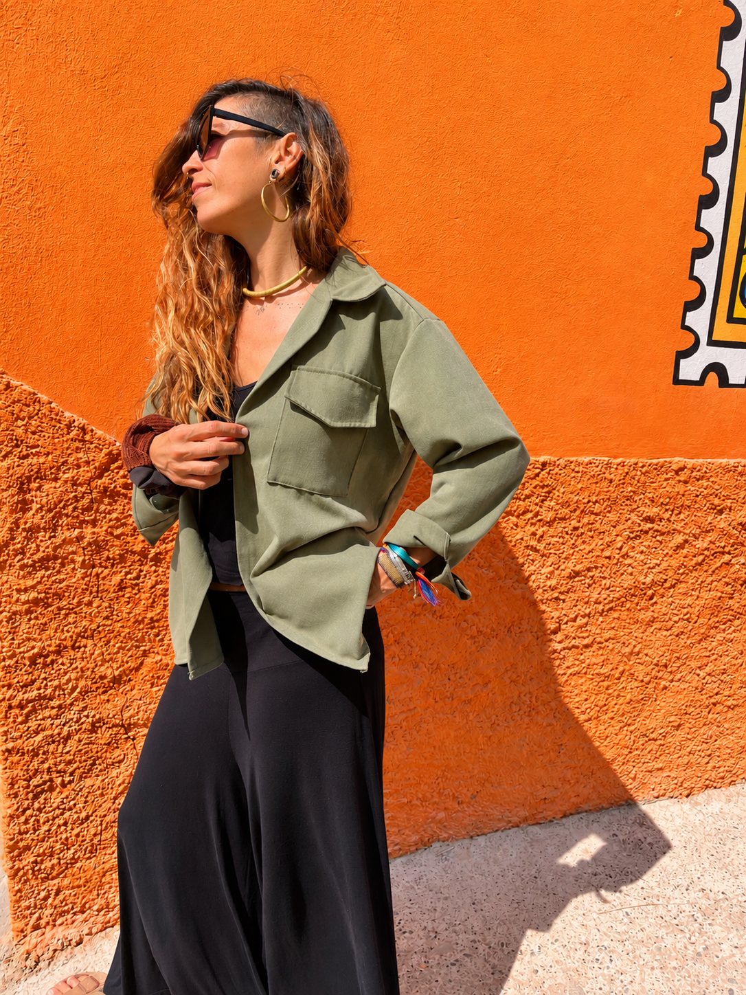 Norte · Sobrecamisa Caqui