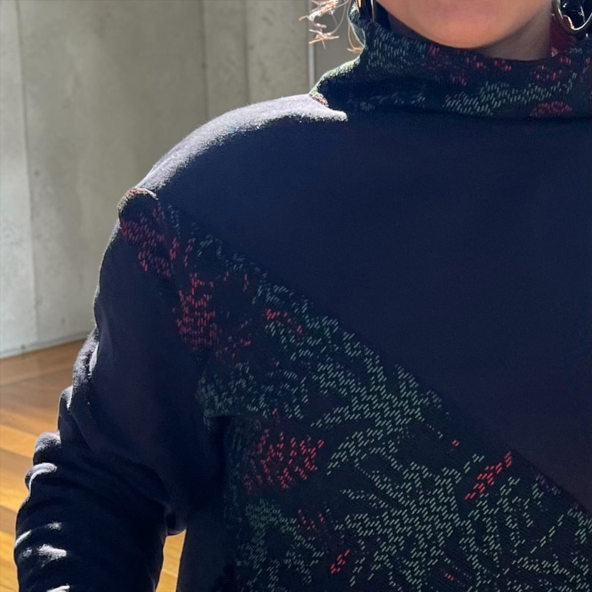 Sudadera Reversible upcycling 2