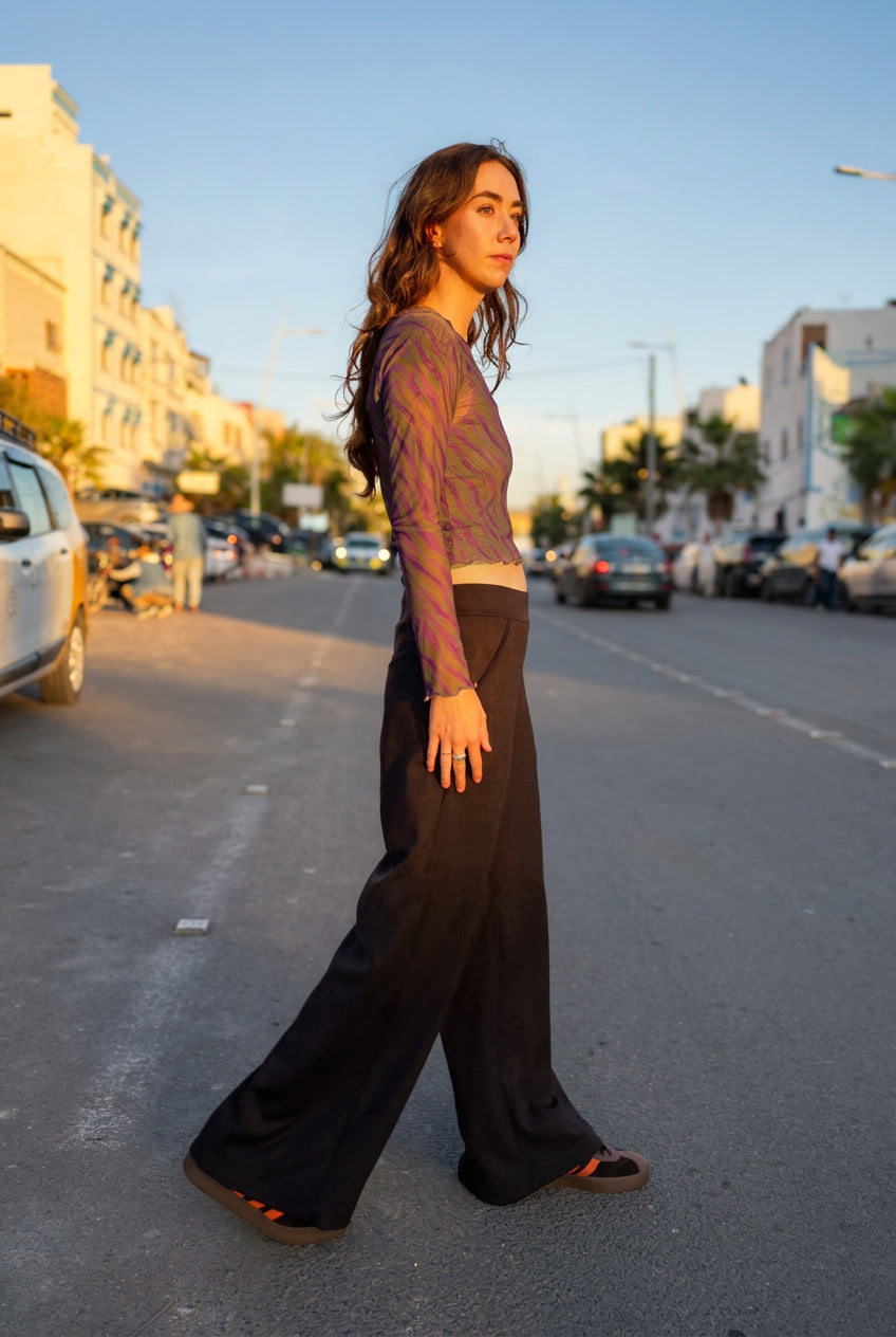 Free Pant · Negro