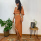 Falda gypsy color tierra