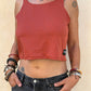 Camiseta croped cebra