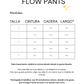 Pantalón flow salvia ⵅ