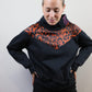 Sudadera animal print black