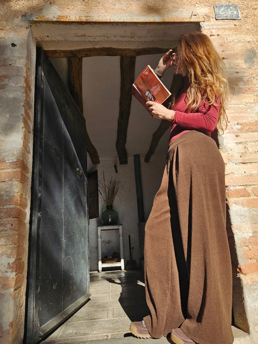 Pantalón de pana chocolate